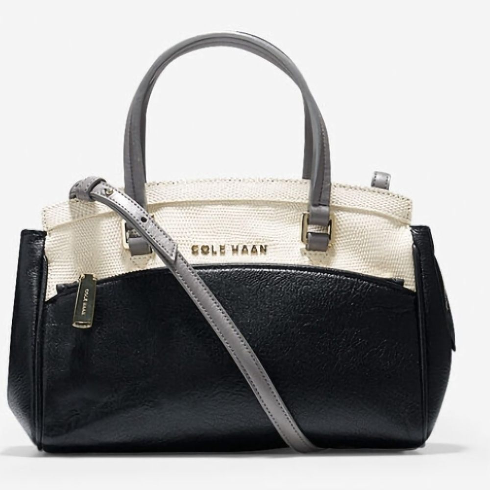 Cole Haan Reddington Small Satchel Crossbody Bag Block colors